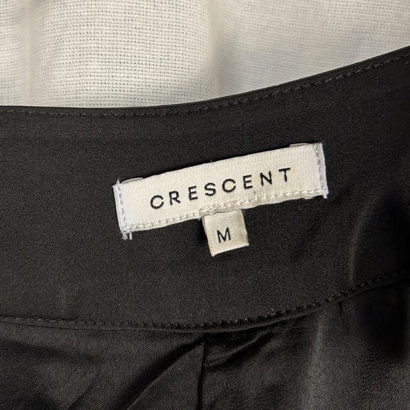 NWOT Crescent Silky Slacks with Sultry Slit - Picture 6 of 8